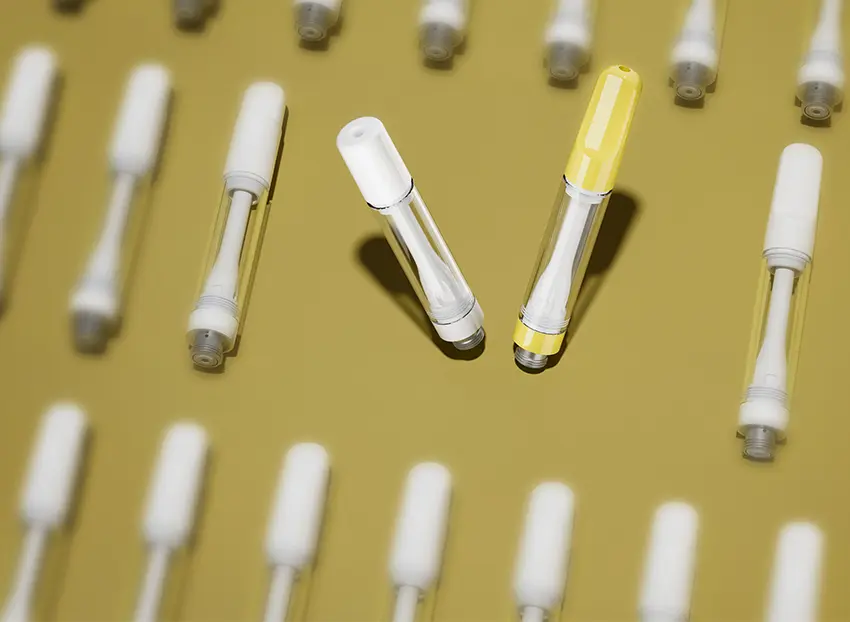 wellness cannabis vape hardware with ceramic coil technology